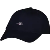 Gant for man. 9901311 Navy blue Shield cap (OSFA), Casual, Cotton