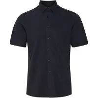 Casual Friday Cffolke Ss Bu Piqué Shirt - Navy - L