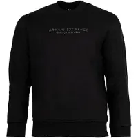 Armani Exchange for man. XM001284AF20934UC001 Sweatshirt with logo in black (L), Casual, Cotton