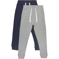 Minymo Basic 36 -Sweat Pant (2-Pack) - Grey - 104