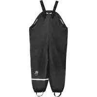 CeLaVi Rainwear Pants -Solid Pu - Black - 98-104