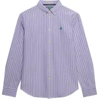 Superdry Slim Oxford Bd Pitkähihainen Kauluspaita