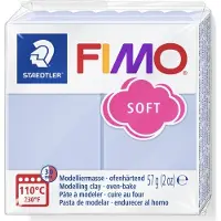Staedtler Muovailuvaha - - FIMO SOFT - Sininen - Täydellinen aloittelijoille - Pehmeä ja helppo muovata