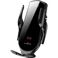 MaXlife MXCH-08 Automaattinen tuuletusaukon autoteline / langaton laturi - 15W - musta