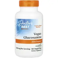 Doctors Best Vegaaninen glukosamiinisulfaatti GreenGrowlla, 750 mg - 180 kapselia
