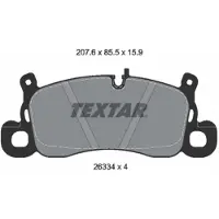 Textar Jarrupalasarja, levyjarru 2633401