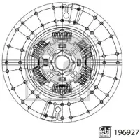 FEBI BILSTEIN Kytkinlevy 196927