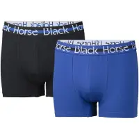 BLACK HORSE poikien puuvillabokserit 2-pack