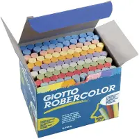 Giotto colored chalk 100pcs - 1 pack