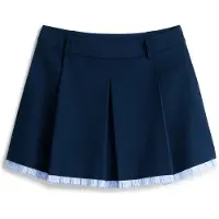 Tommy Hilfiger Tjw Varsity Pleated Mini Skirt - Navy - M