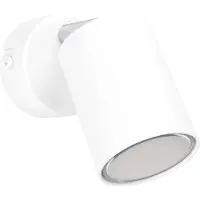 Eglo connect Smart Spot Adfira-Z, valkoinen, 1-lamppuinen, teräs himmennettävä, Valkoinen/opaali, Olohuone/ruokailutila, Metalli, Moderni