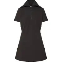 Calvin Klein Jeans Ss Spacer Mixed Media Rib Mock N - Black - L