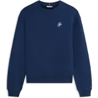 Tommy Hilfiger Th Script Reg Sweatshirt - Navy - XS