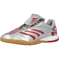 Adidas Originals Matalavartiset tennarit 'PREDATOR SALA' hopeanharmaa / tulenpunainen
