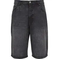 Urban Classics 90'S Heavy Denim Shortsit musta, 32