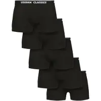 Urban Classics Bokserishortsit musta / valkoinen