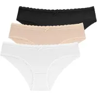 Dorina Alushousut 'Naomi' beige / musta / valkoinen
