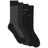 BOSS 4P Rs Gift Monogram - Black - 40-46