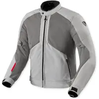 REV'IT! Torque 3 H2O Tekstiilitakki Vaaleanharmaa/Harmaa unisex, size XL
