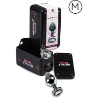 Secret Play Pleasure Plug Transparent anaalitappi M 8.2 cm