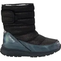 Viking Equip Glitter Pull-On WP Talvikengät, Mustat, 22
