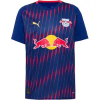 Puma Trikoo 'RB Leipzig 25/26' safiiri / tummankeltainen / karpalo / valkoinen