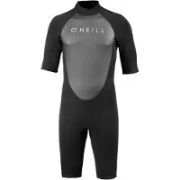 O'Neill Reactor 2 2mm Back Zip Märkäpuku black / black Koko S