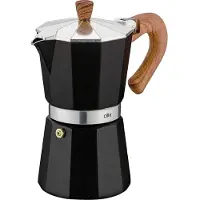 Cilio Espressomaker Classico Natura 6 Kopper - Black - 6 CUPS