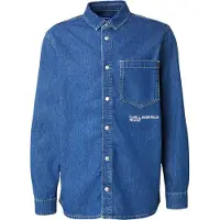 Karl lagerfeld Paita sininen denim / valkoinen