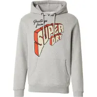 Superdry for man. M2014356A North Cali grey hooded jumper (XL), Casual, Cotton