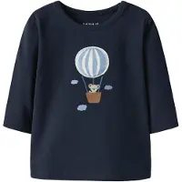 Name it Nbmbent Ls Top Box - Navy - 56