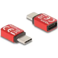 DeLOCK – USB Data Blocker USB Type-C male to USB Type-C female 240W (60689)