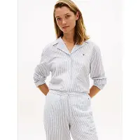 Tommy Hilfiger Ls Seersucker Shirt - White - M