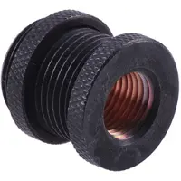 Alphacool Läpivientiholkki G1/4 sisäkierteellä, musta