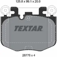 Textar Jarrupalasarja, levyjarru 2677601