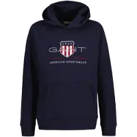 Gant Archive Shield Hoodie - Navy - 134-140
