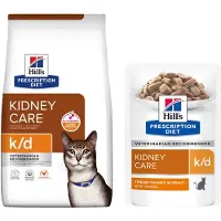 Hill's Pet Nutrition 2x8kg k/d Kidney Care kana Kissanruoka