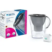 Brita Marella, Manuaalinen vesisuodatin, 2,4 L, Grafiitti, Läpinäkyvä (1057512)
