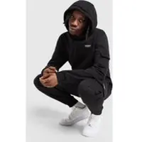 Mckenzie Rocco Cargo Tracksuit Junior - Mens, musta