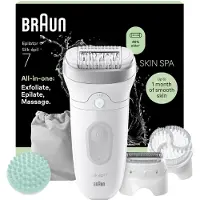 Braun Silk·épil 7 Skin Spa epilaattori SE7-081 (hopea)