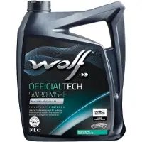 WOLF Moottoriöljy OFFICIALTECH 5W30 MS-F 4L. 5w-30