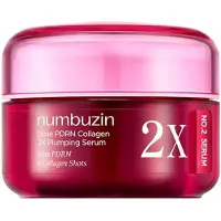 Numbuzin No. 2 Rose PDRN Collagen 2X Plumping Serum tehokkaasti kiinteyttävä seerumi kosteuttava vaikutus 30 ml