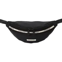 EA7 unisex. 7X000637_AF23098 Black nylon Logo Series belt bag (OSFA), Casual, Polyamide