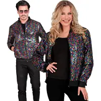 Widmann "PARTY FASHION BOMBER" (monivärinen paljetein koristeltu bomber)