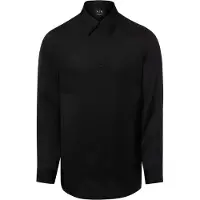 Armani Exchange for man. XM001817AF13235UC001 Classic Shirt black (XL), Casual, Viscose, Long sleeve