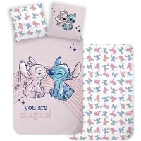 BrandMac Bed Linen Junior Lilo 6021 - 100X140, 40X45 Cm - Pink - 100X140.40X45CM