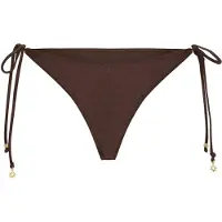 LASCANA Bikinihousut 'Mix-Kini' tummanruskea