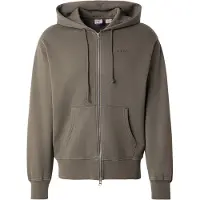 Levi's Authentic Full Zip Garment Dye - Khaki green - XL