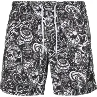 Urban Classics Uimashortsit musta / valkoinen