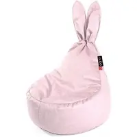 QUBO Baby Rabbit Petale -säkkituoli, vaaleanpunainen